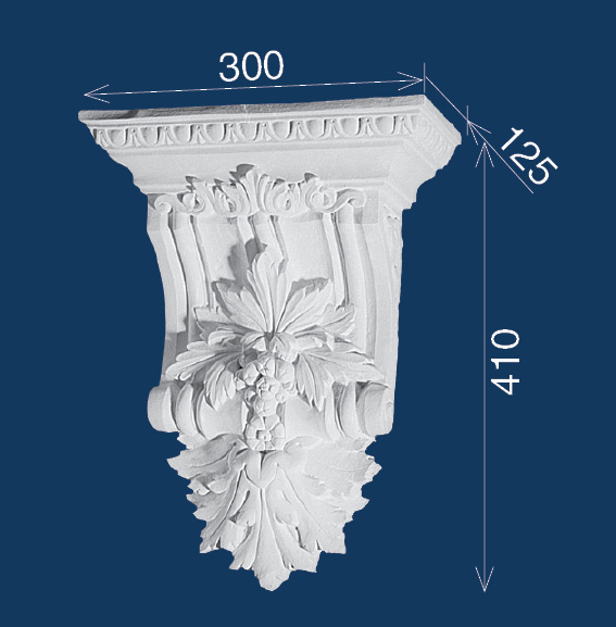 Decorative Plaster Corbels Bcb008