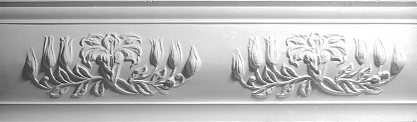 decorative plaster cornice image