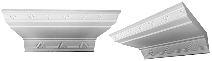 decorative plaster cornice image