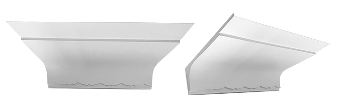 decorative plaster cornice image