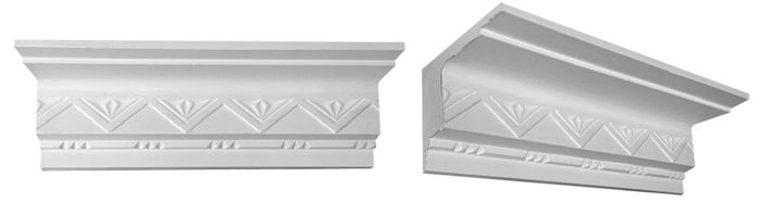 decorative plaster cornice image