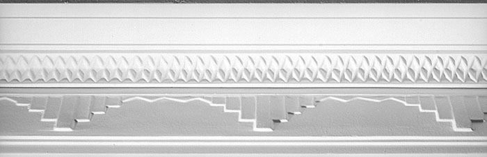 decorative plaster cornice image
